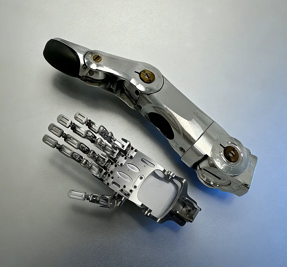 Robot alkatrészek feldolgozása