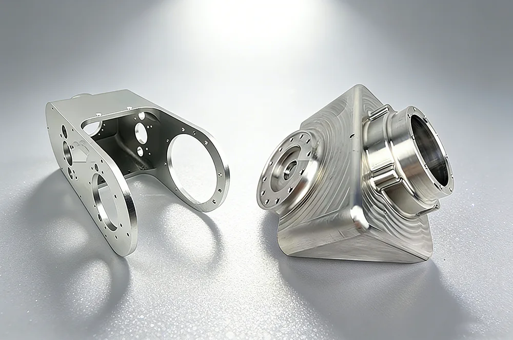 Az alumíniumötvözetből készült CNC-feldolgozás alapelve és alkalmazása robotok könnyű alkatrészeiben.